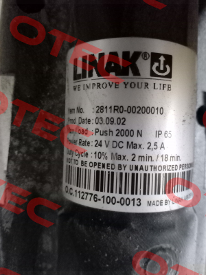 2811R0-00200010 Linak