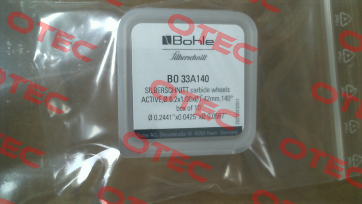 BO 33A140 (pack x10) Bohle