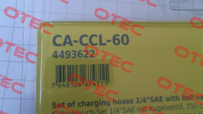 p/n: 4493622, Type: CA-CCL-60 Refco