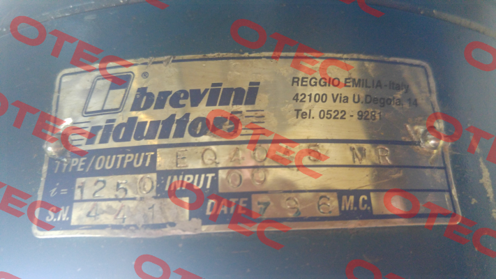  EQ4045/MR/1250/00  Brevini