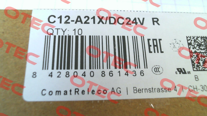 C12-A21X/DC24V  R Comat Releco