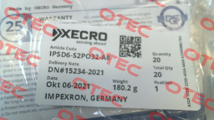 IPSD6-S2PO32-A8 Xecro