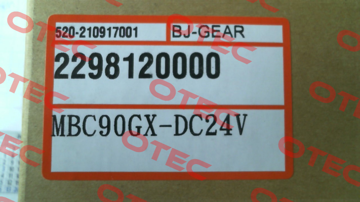 MBC90GX-DC24V Sesame Motor