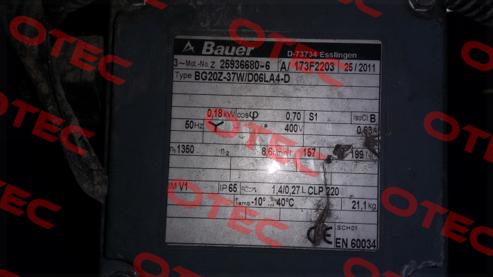 BG20Z-37W/D06LA4-D  Bauer