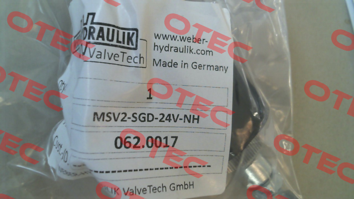 MSV2-SGD-24V-NH Weber