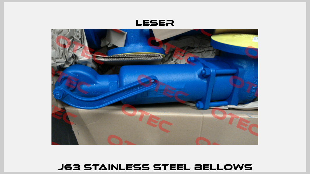 J63 stainless steel bellows Leser