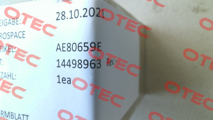 AE80659E Aeroquip
