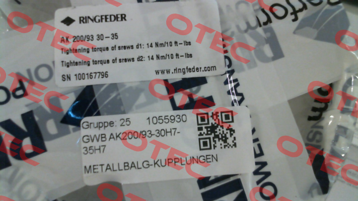 GWB AK200/93-30H7-35H7 Gerwah