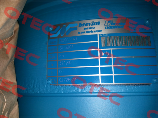 SC3004/FS/321,40/61149002740 B3D   Brevini