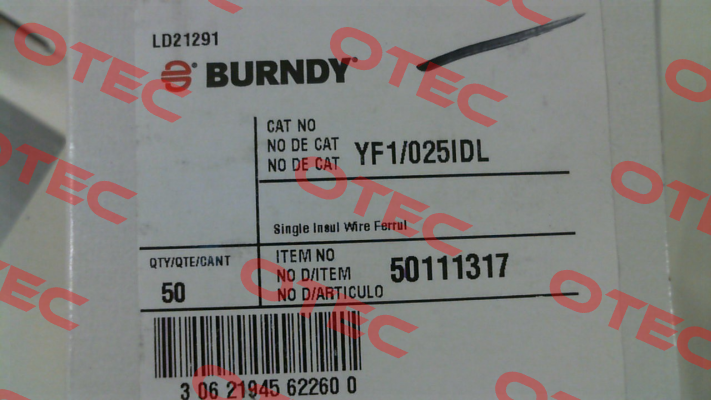 YF1/025IDL Burndy