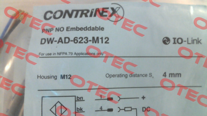 320-820-023 / DW-AD-623-M12 Contrinex