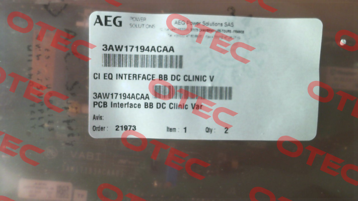 3AW17194ACAA AEG