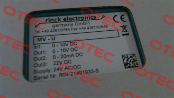 MV-U Rinck Electronic