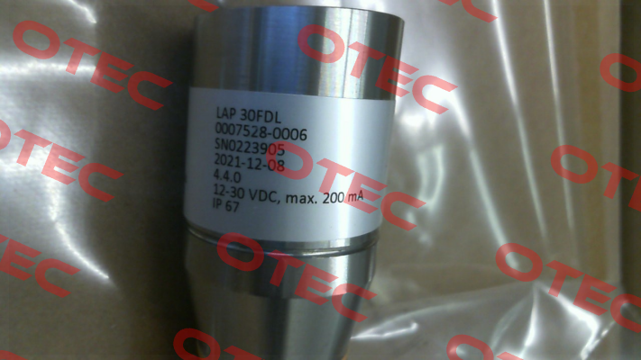 P/N:0007528-0006; Type: LAP 30FDL Lap Laser