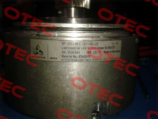 SP100S-MF2-16-1G1-2S      İ=16  Wittenstein