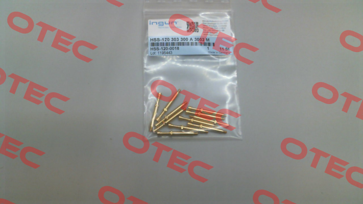 HSS-120-0018 (HSS-120 303 300 A 3002 M) Ingun