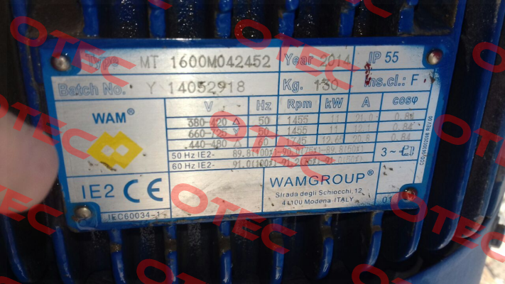 MT1600M042452  Wam