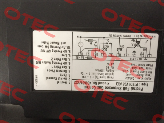 PAC40035 - P 16 DI Dual  Pactrol