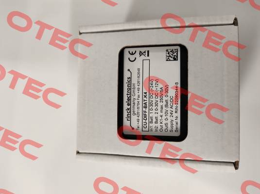 CU-DIFF-BAT.K4 Rinck Electronic