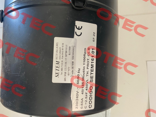 GMV 3BTB.CO.45.40.3V.0/3 5549005800 "SETEM161.01" *40171160* Elco