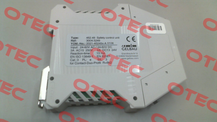 3004.5249 / 452.49, IP20, Gelbau