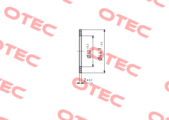 Type: WS3822 32x44,7x2mm Centellen