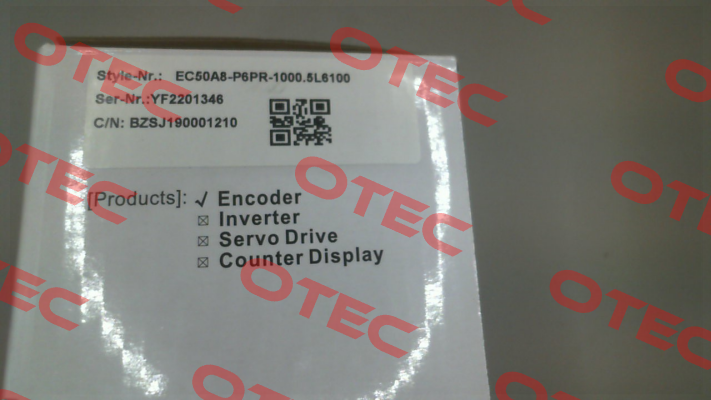 EC50A8-P6PR-1000.5L6100 ELCO Industrie Automation