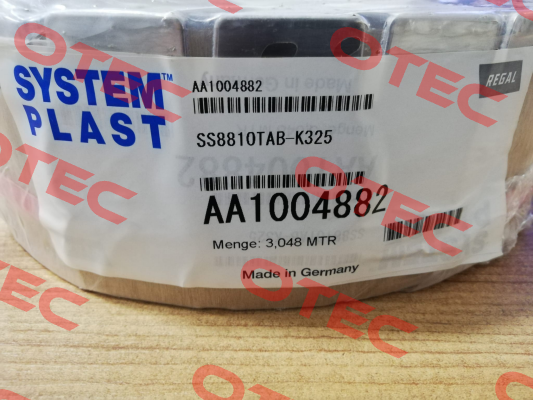 SS881OTAB-K325  (3,048 meter) System Plast