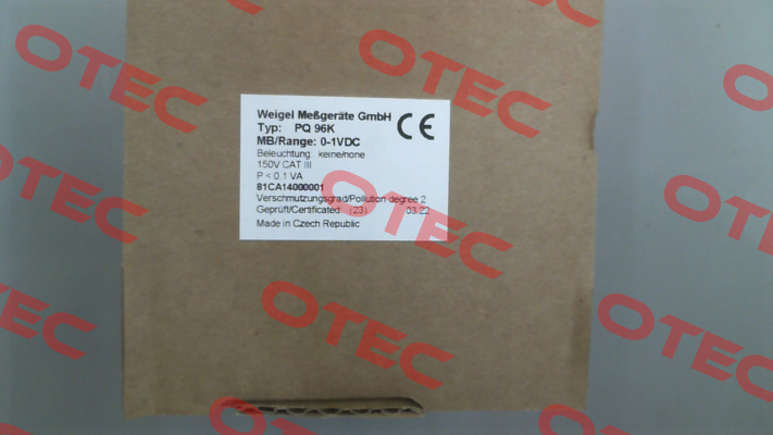 PQ96K Weigel