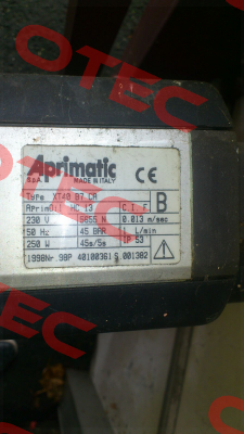 XT40 B7 CA Aprimatic