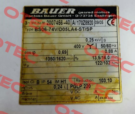 188Y4108 Bauer