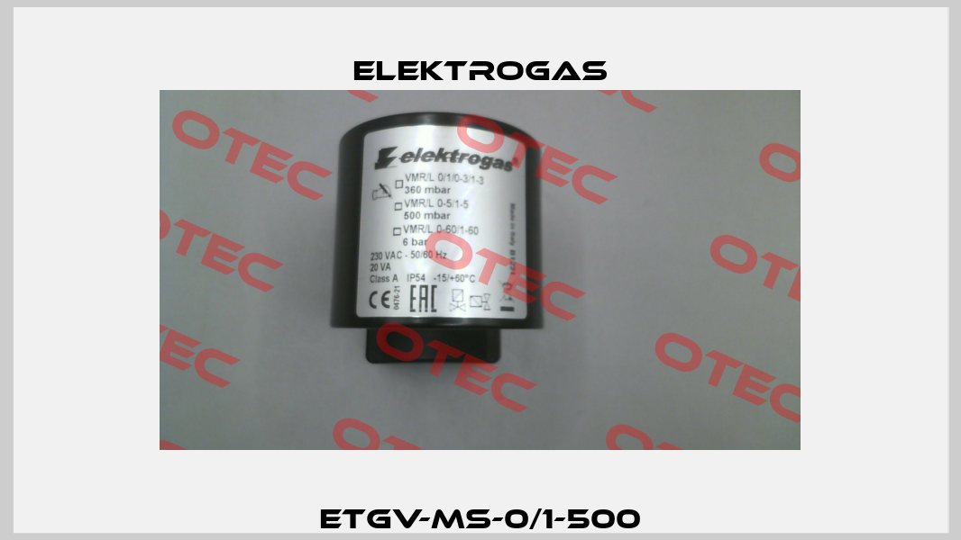 ETGV-MS-0/1-500 Elektrogas