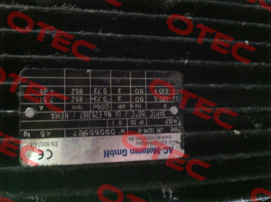 DM-8-B3-3-132M-A-Z1UL  AC Motoren