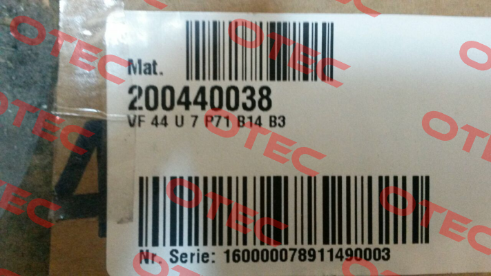 VF 44 U 7 P71 B14 B3 Bonfiglioli
