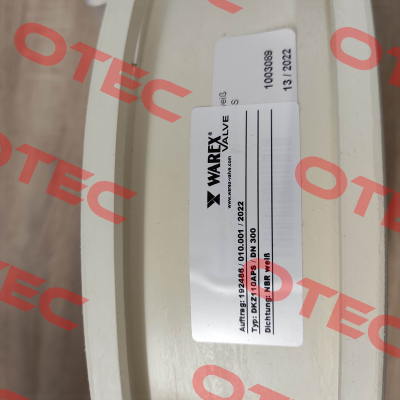 WX6000 for DKZ110APS DN 300 Warex