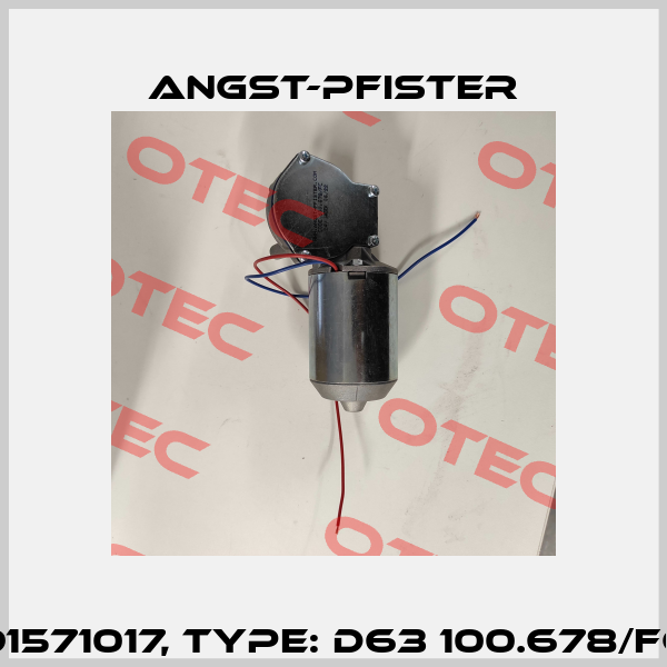 P/N: 1691571017, Type: D63 100.678/FC right Angst-Pfister