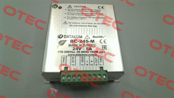 BC-245-M (24V/5A) DATAKOM