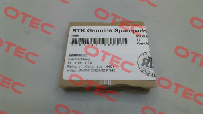 DN 25/32 PN40 RTK Regeltechnik
