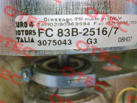 FC83B.2516/7 "3075043" Euro Motors Italia