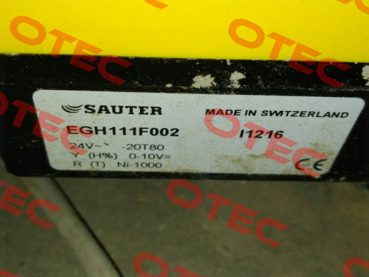 EGH111F002 Sauter
