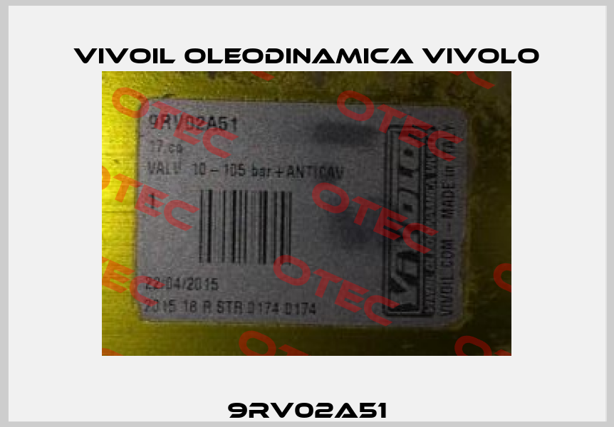 9RV02A51 Vivoil Oleodinamica Vivolo