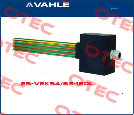P/n: 0156421/00, Type: ES-VEKS4/63-120L Vahle