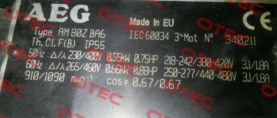 AM80ZBA6  AEG