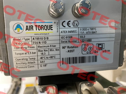 DR00015UF0411 AZN Air Torque