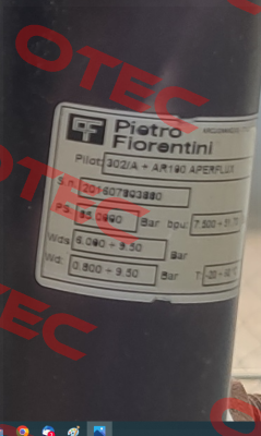 Maintenance kit 302/A from 2006 Pietro Fiorentini