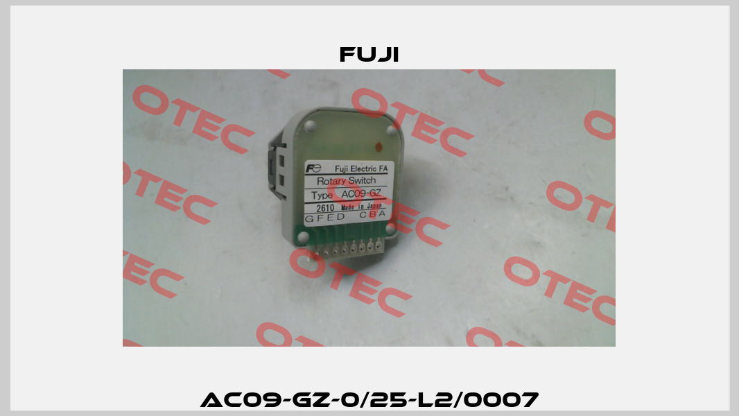 AC09-GZ-0/25-L2/0007 Fuji