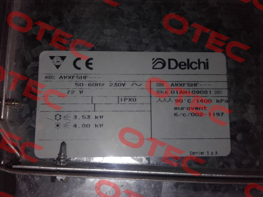 AWXF5HF  Obsolete  Carrier
