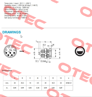 ECP.3S.310.CLN Lemo