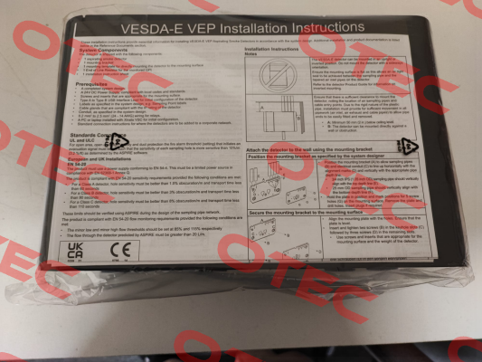 VEP-A00-P Vesda