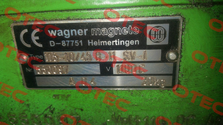 115-10/45.8-11 SV-1:110 Wagner Magnete